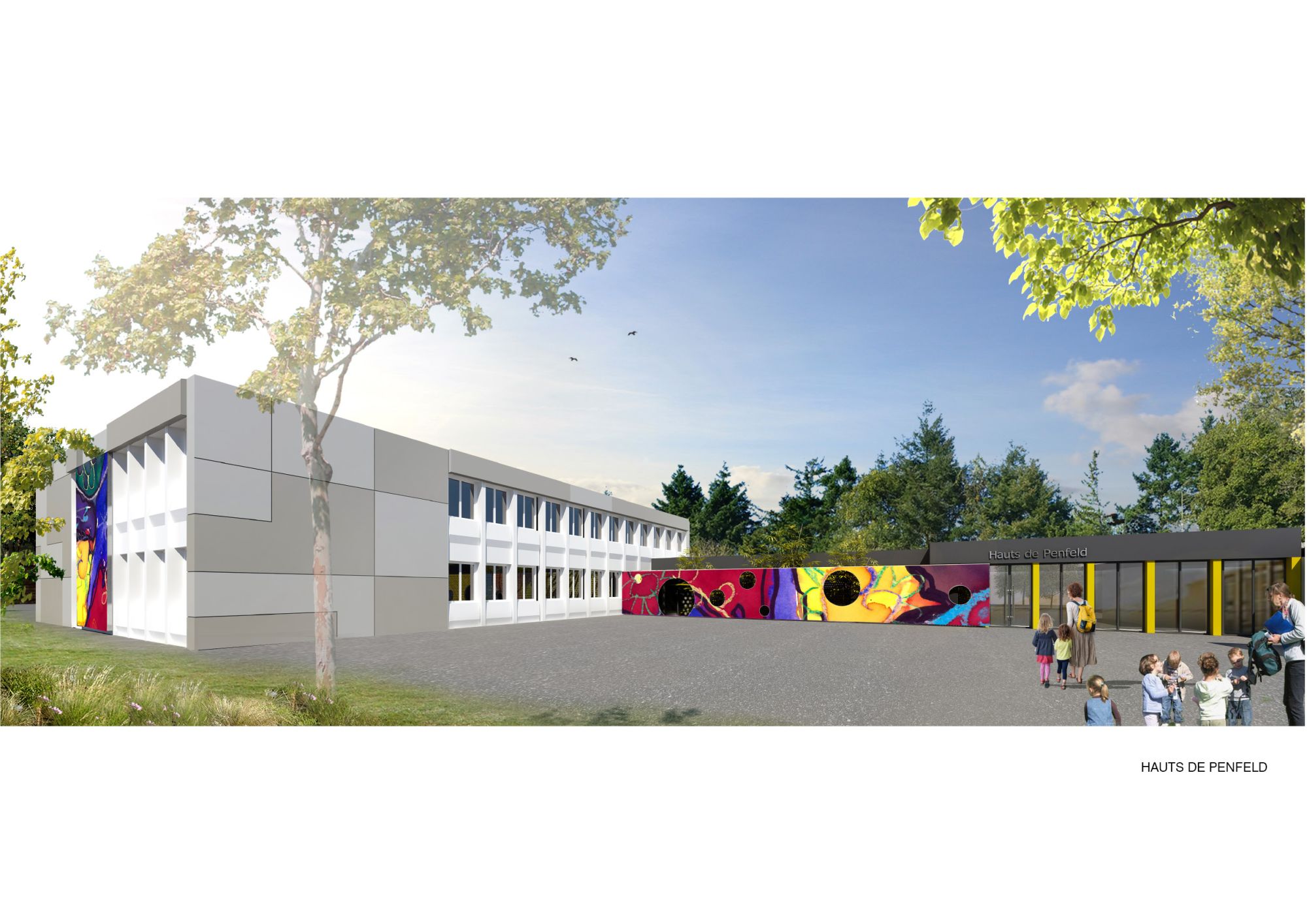 5 écoles - haut de Penfeld Brest - A3 Argouarch Architectes Associés