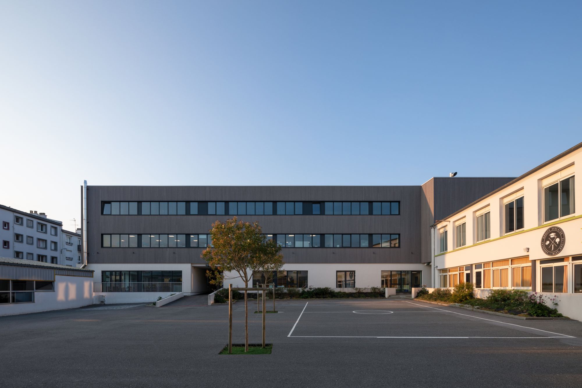 Collège Anne-Marie Javouhey lannion a3 argouarch architectes22