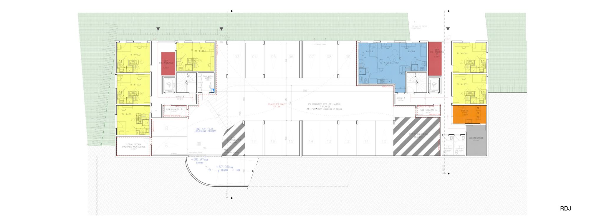 Résidence étudiante Kley Brest - A3 Argouarch architectes Assiciés4