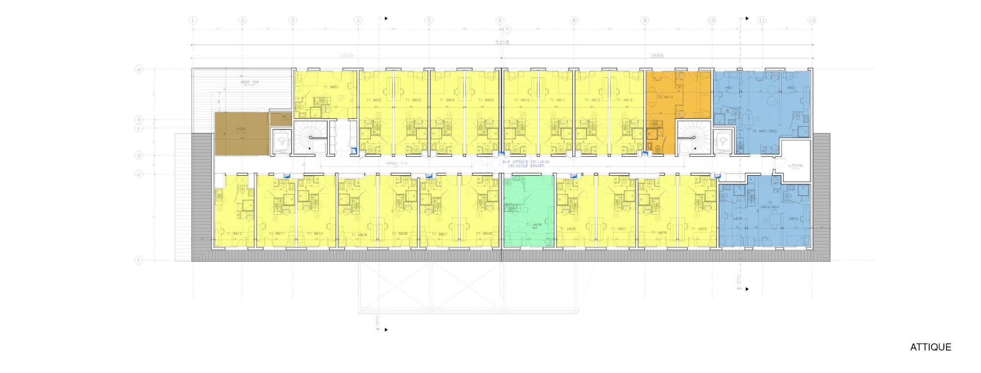 Résidence étudiante Kley Brest - A3 Argouarch architectes Assiciés